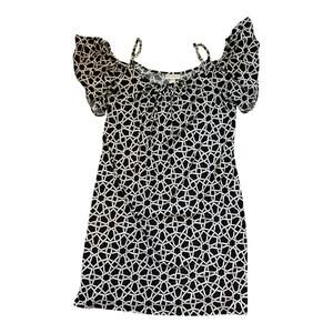 DB Established | Women's Black & White Dress | Size M | 1021